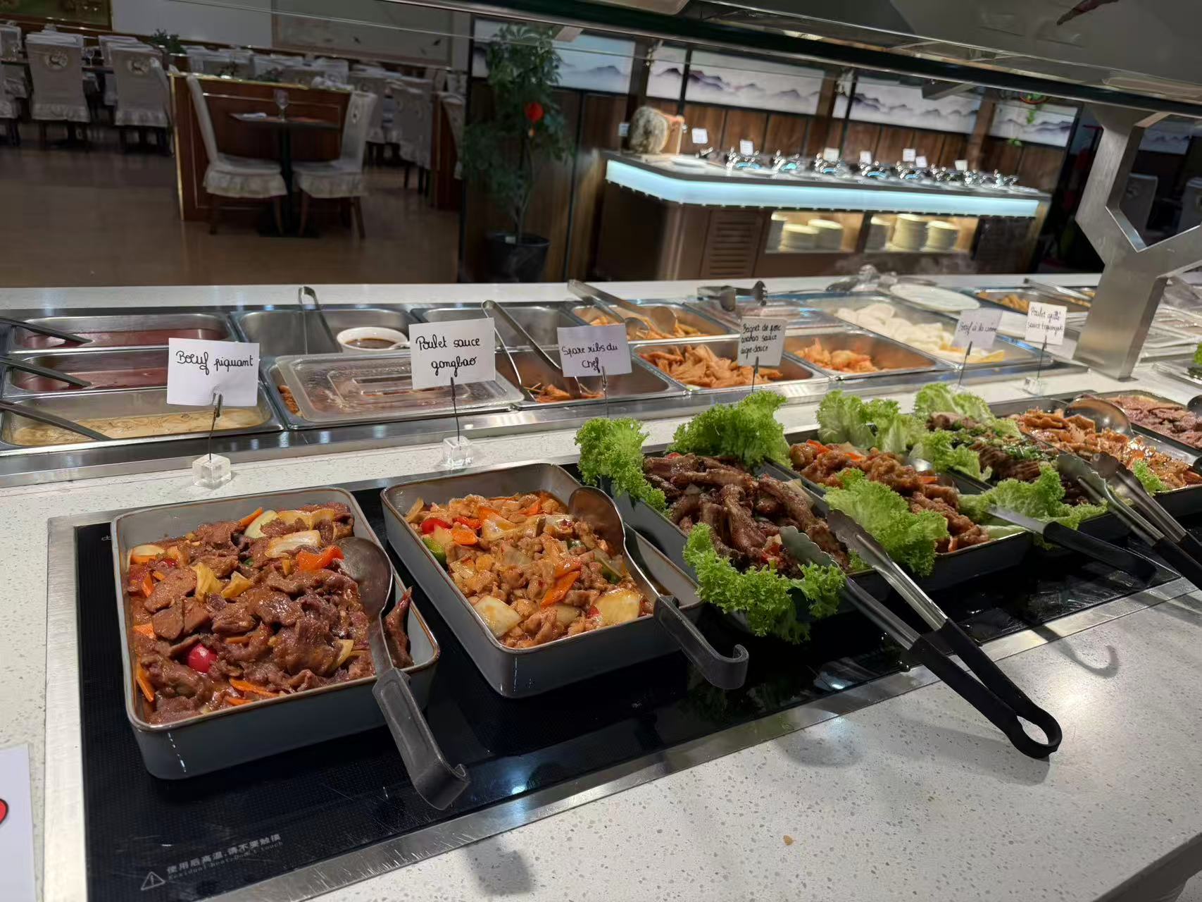 Interieur du restaurant Wok D'Asie a Hornu